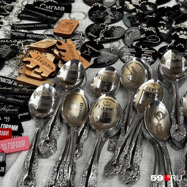Ложки тоже на любой вкус | Источник: Алексей Кожевников / 59.RU