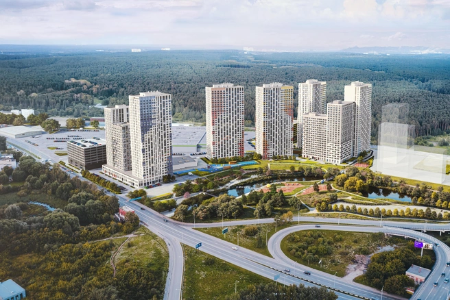 Зеленый массив в Базовом станет мостом между Парком Маяковского и лесопарком Лесоводов России, чтобы можно было проложить многокилометровый прогулочный маршрут  | Источник: PRINZIP