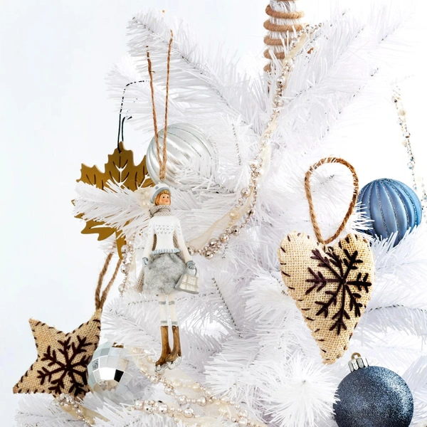 Белая новогодняя елка: 25+ фото и идей