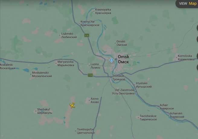 Небо пустое | Источник: flightradar24.com