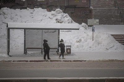 Siberian bus stop freezing video garners million views