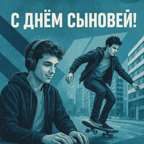 открытка с днем сыновей, поздравление с днем сына открытки, скачать открытку с днем сыновей, открытки с днем сыновей бесплатно, открытка с днем сына взрослого, день сыновей в россии в 2025, день сыновей в 2025 году, День сыновей в 2025 какого числа | Источник: chatGPT