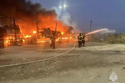 Водитель фуры погиб при падении провода в Бабаюртовском районе