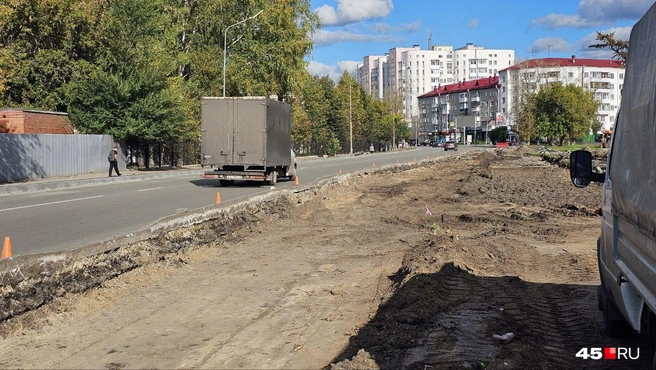 Работы обещают закончить в срок | Источник: Дарья Никитченко / 45.RU