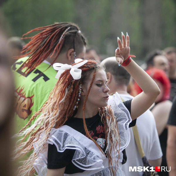 Собрались любители рока | Источник: Елена Вахрушева / MSK1.RU