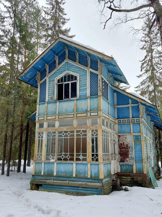 В Зеленогорске признали памятником деревянную дачу, принадлежавшую статскому советнику Слободзинскому | Источник: комитет по охране памятников Петербурга