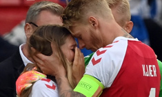 Упал как подкошенный: футболиста сборной Дании чудом спасли во время игры