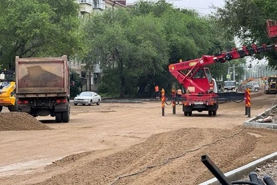 В Благовещенске ремонт сетей на Загородной выходит на новый этап