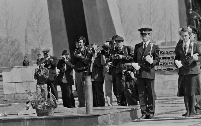 Выше всех в центре — Николай Горячев | Источник: Евгений Епанчинцев