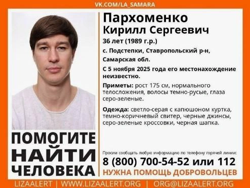 Источник: ДПСО ЛизаАлерт Самарской области / T.me