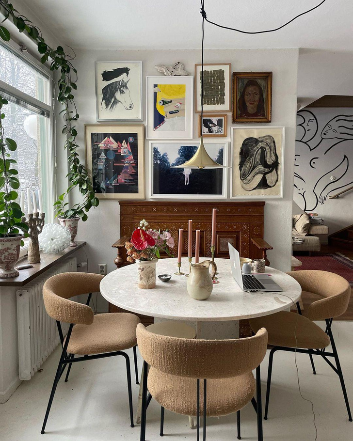 Дом блогера и дизайнера Катарины Матссон в Стокгольме