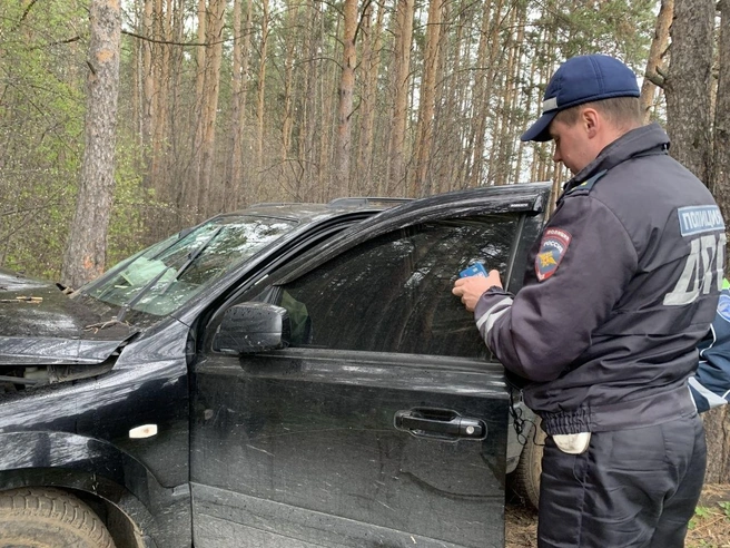 В автомобиле была плотная тонировка | Источник: ГАИ по Свердловской области