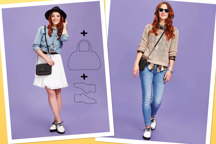 Сумка,DKNY,11 600 руб. Очки, Jennyfer,lamoda.ru,590 руб. Ботинки, Topshop,lamoda.ru,3599 руб. | Источник: Алексей Коновалов