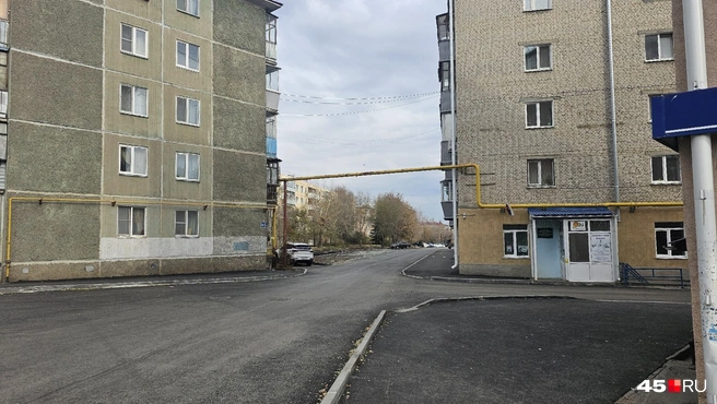 Вид на Сергея Васильева со стороны Парка Победы | Источник: Дарья Никитченко / 45.RU
