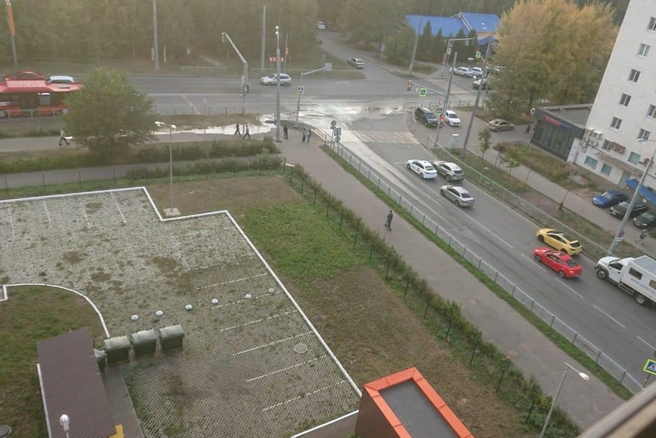 Фото было сделано в среду, 6 сентября | Источник: Сергей Степанов