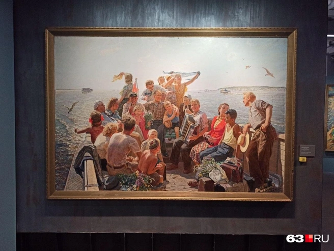 «По Волге широкой». Алексей Варламов, 1954 год | Источник: Евгений Зиновьев / 63.RU