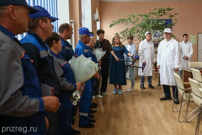 Олег Мельниченко посетил Наровчатский район