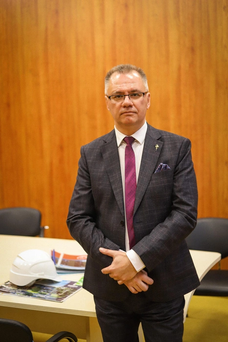 Генеральный директор генподрядной организации «Ресурс-Инт» Сергей Печников | Источник: ООО&nbsp;«СЗ „ТЕРМИНАЛ-РЕСУРС“