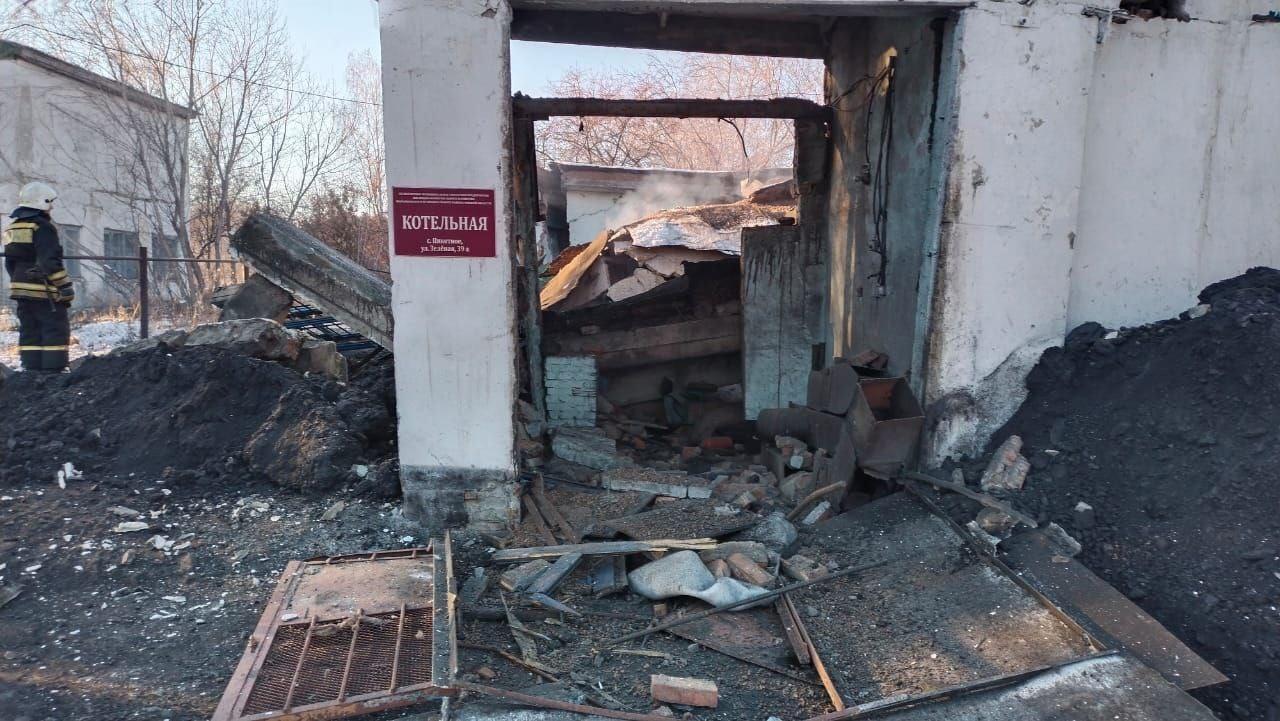 Омская область взрыв котельни. Омская область Марьяновский район взрыв котельной 2022 году. Взрыв на котельной школы.