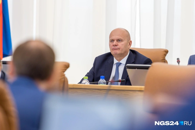 Логинов стал мэром в сентябре 2022-го, а до этого был замом | Источник: Артем Ленц / NGS24.RU