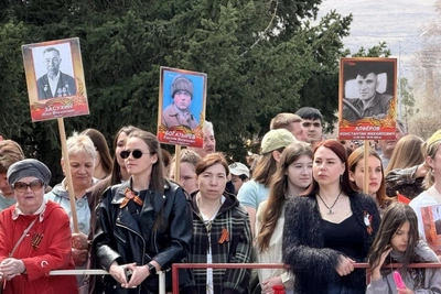 Сотни читинцев почтили память павших воинов в День Победы