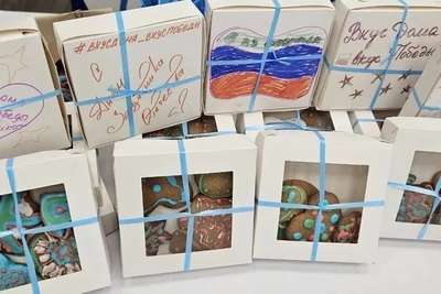 Сладкие подарки от череповчан бойцам СВО к 23 Февраля