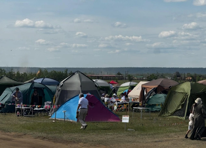 Палаточный городок | Источник: Ольга Донская / 14.RU