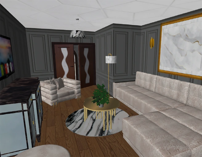 Как выглядит интерфейс | Источник: Дизайн Интерьера 3D /&nbsp;Interior3d.su