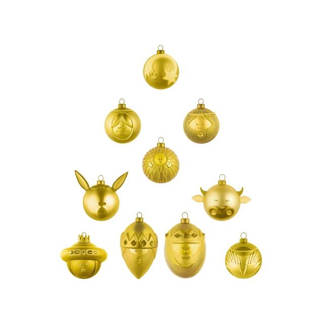 Елочные игрушки La Palle Presepe, Alessi, бутик Alessi