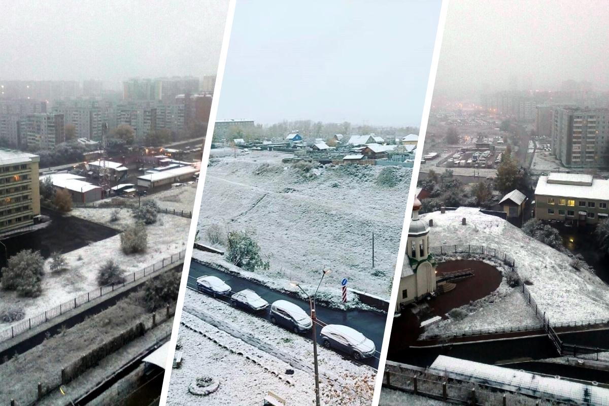 Где выпал снег в россии сегодня. В Красноярске выпал первый снег. Снег в Красноярске сегодня. В Красноярске выпал снег сегодня. Снег в Солнечном Красноярск.