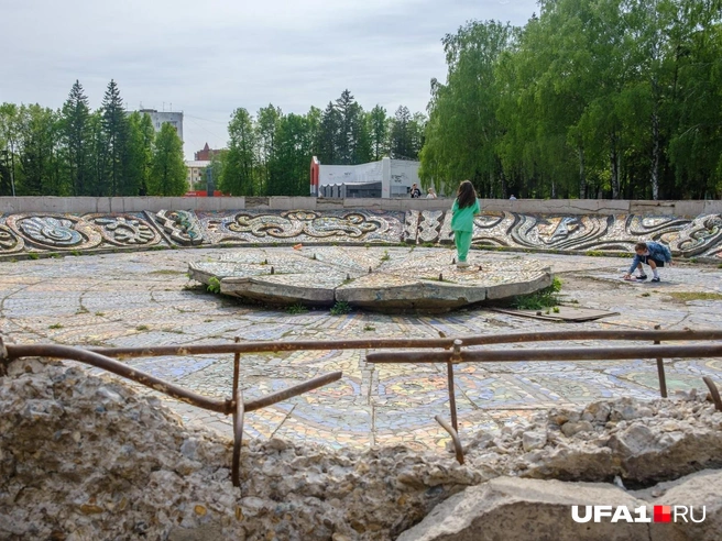 Фонтан в 2023 году | Источник: Тимур Шарипкулов / UFA1.RU