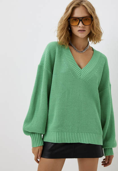 Пуловер Miss to Kiss, цвет: зеленый, MP002XW1CLGN — купить в интернет-магазине Lamoda