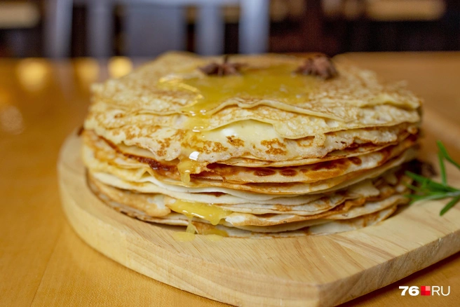 Как приготовить блины на молоке | Источник: Александра Мамонтова / 76.RU