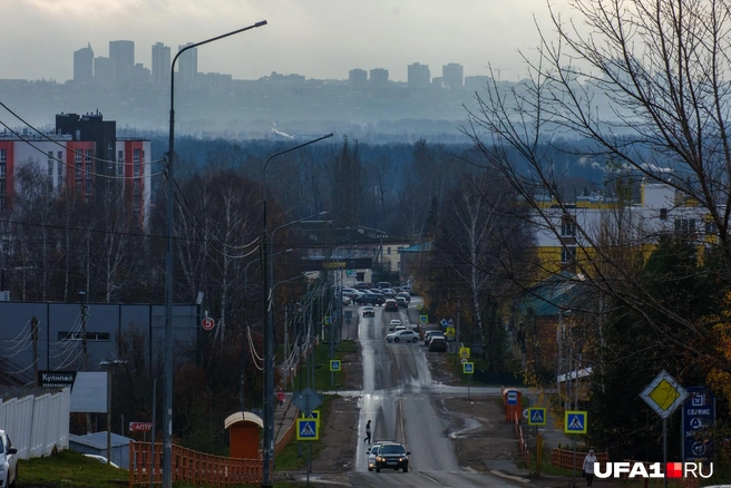 Силуэт Уфы на горизонте | Источник: Булат Салихов / UFA1.RU