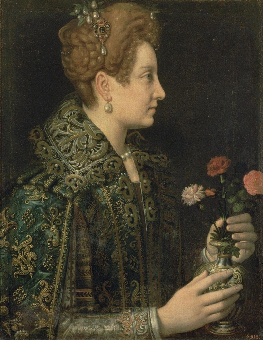 «Портрет молодой женщины в профиль» | Источник: hermitagemuseum.org