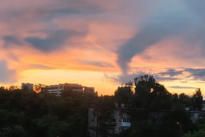 «Кто-то выпустил джинна»: волгоградцы показали закат