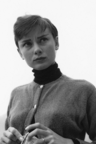 Одри Хепберн, 1955 год