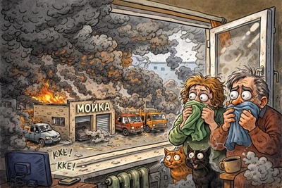 Читинцы жалуются на задымление от мойки на Нерчинско-Заводской