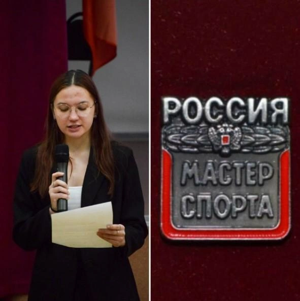 Лера&nbsp;— мастер спорта по плаванию | Источник: МАУ ДО СШ водных видов спорта г.Перми / Vk.com