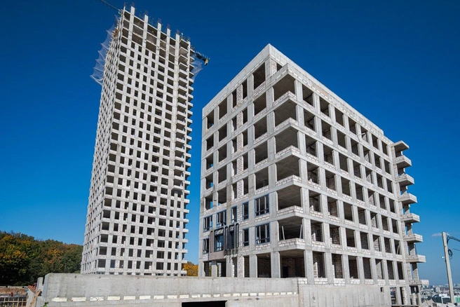 В некоторых корпусах полностью завершили монолитные работы | Источник: ГК «Садовое кольцо»