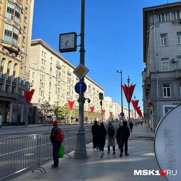 Обстановка у станции метро «Маяковская» | Источник: Екатерина Рябчук / MSK1.RU