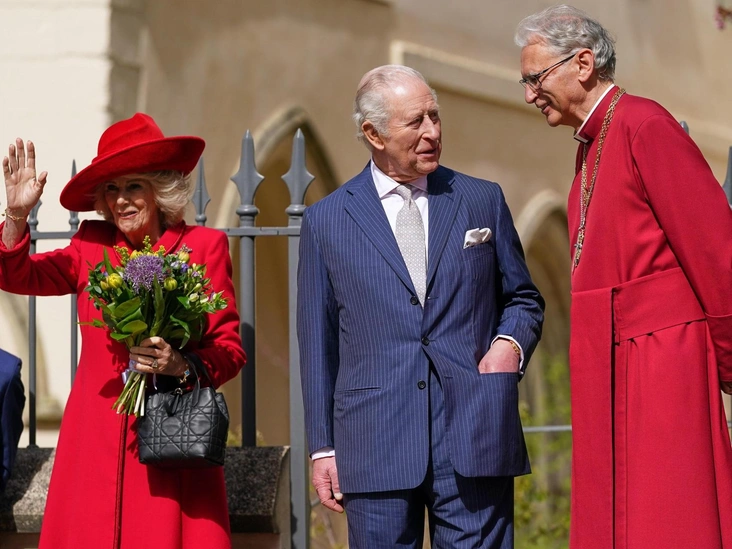 Королева Камилла и король Карл III