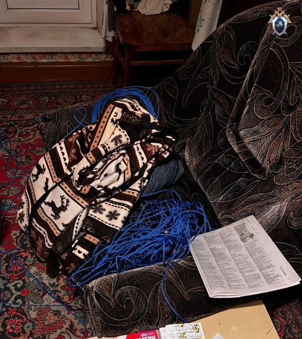 Веревку нашли в комнате | Источник: СКР по Челябинской области