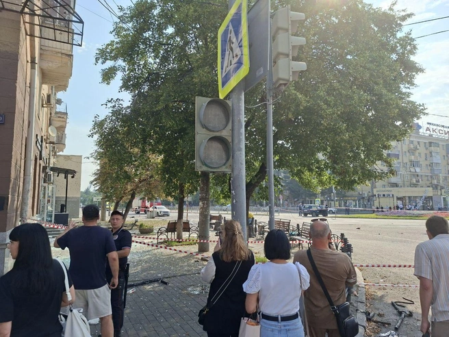 Центр города перекрыт, общественный транспорт изменил маршруты | Источник: Алёна Воропаева/ Voronezh1.ru