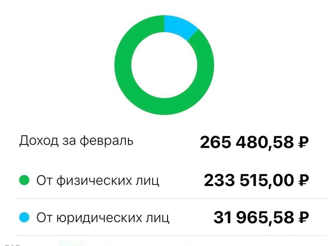 Для увеличения дохода в феврале Михаил работал шесть дней в неделю. | Источник: читатель E1.RU