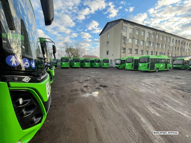 В Оренбург продолжают поступать зеленые «Симазы» | Источник: Евгений Солнцев / T.me