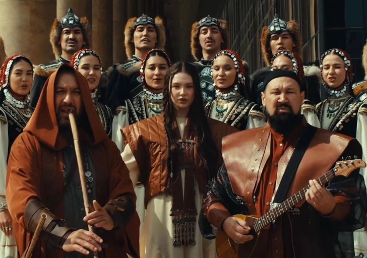 Неожиданный претендент на премию «Грэмми»: башкирская фолк-группа Ay Yola | Источник: кадр из видео/соцсети/AY YOLA