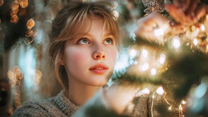 Когда ставить елку, чтобы привлечь удачу и богатство в 2026 году | Источник: Midjourney