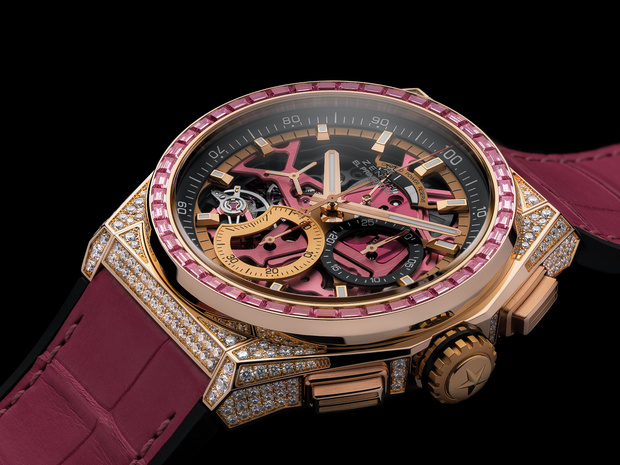 Фото №1 - В розовом цвете: Zenith представил новинку Defy 21 Pink Edition