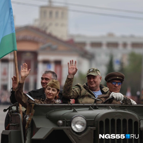 День Победы проводим с улыбкой и песнями, но со слезами на глазах | Источник: Евгений Софийчук / NGS55.RU